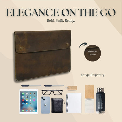 Classy Leather Bags The MacBook Folio - AVBL MRKT (6)