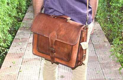 Classy Leather Bags The Magnanimous Messenger - AVBL MRKT (7)