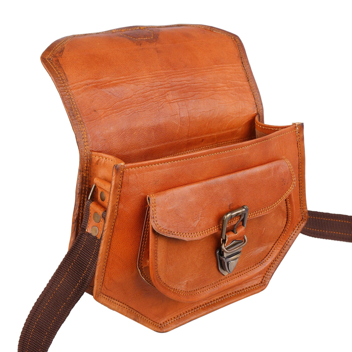 Classy Leather Bags The Maxwell Satchel - AVBL MRKT (6)