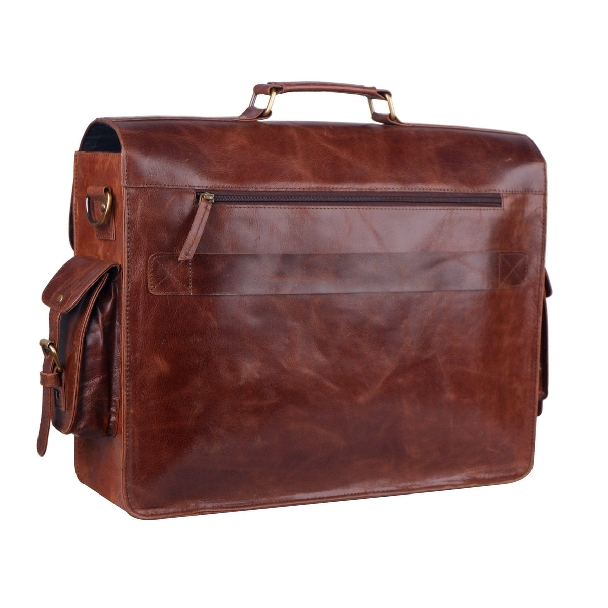 Classy Leather Bags The Men's Distressed - AVBL MRKT (5)