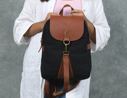 Classy Leather Bags The Mini Bailey Canvas - AVBL MRKT (2)