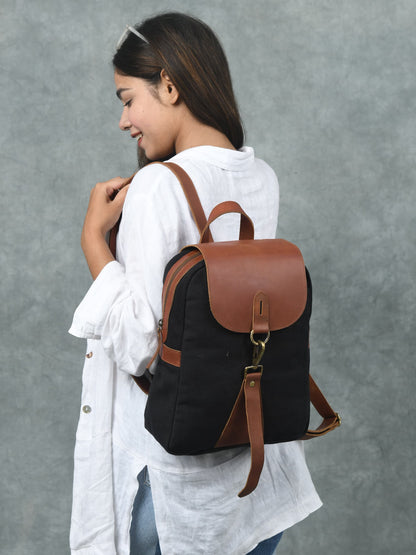 Classy Leather Bags The Mini Bailey Canvas - AVBL MRKT (8)