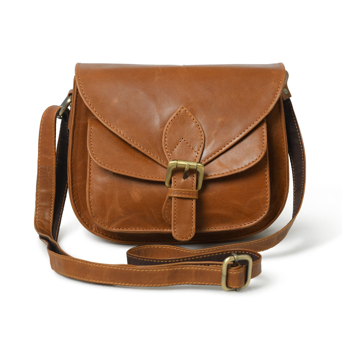 Classy Leather Bags The Molina Satchel- Tan Brown - AVBL MRKT (1)