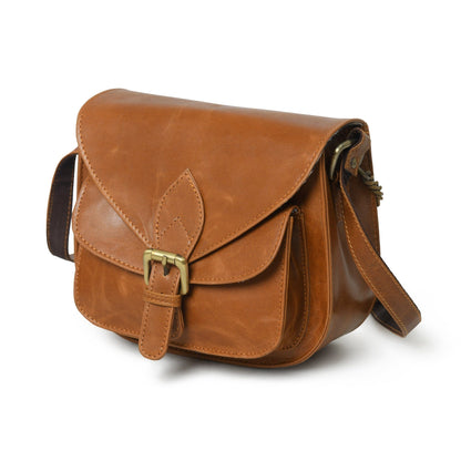 Classy Leather Bags The Molina Satchel- Tan Brown - AVBL MRKT (4)