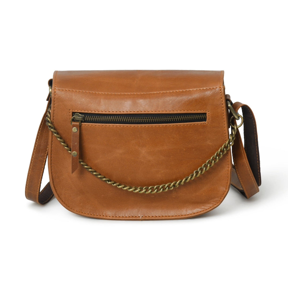 Classy Leather Bags The Molina Satchel- Tan Brown - AVBL MRKT (7)