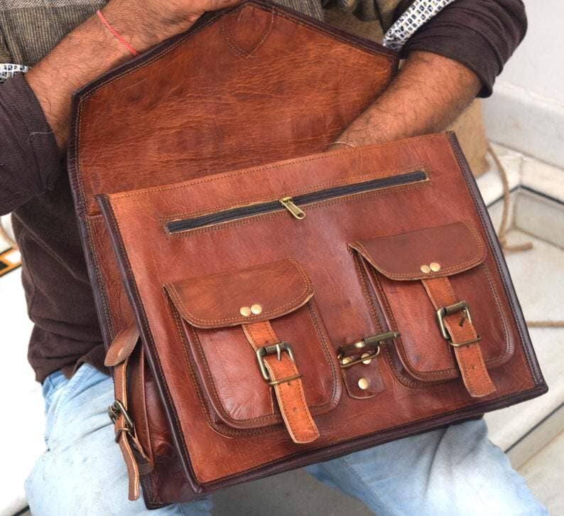 Classy Leather Bags The Multi Pockets - AVBL MRKT (2)