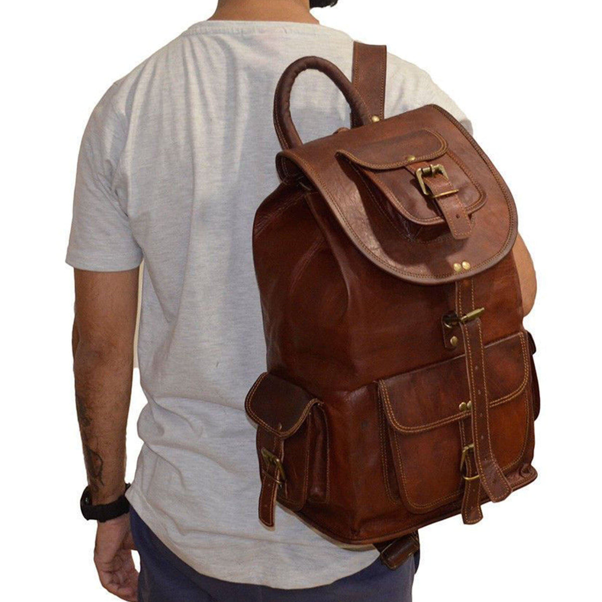 Classy Leather Bags The Outdoor Hiking - AVBL MRKT (2)