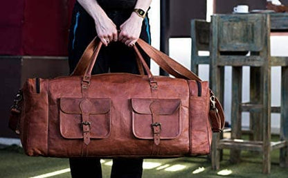 Classy Leather Bags The Oversized Men's King - AVBL MRKT (4)