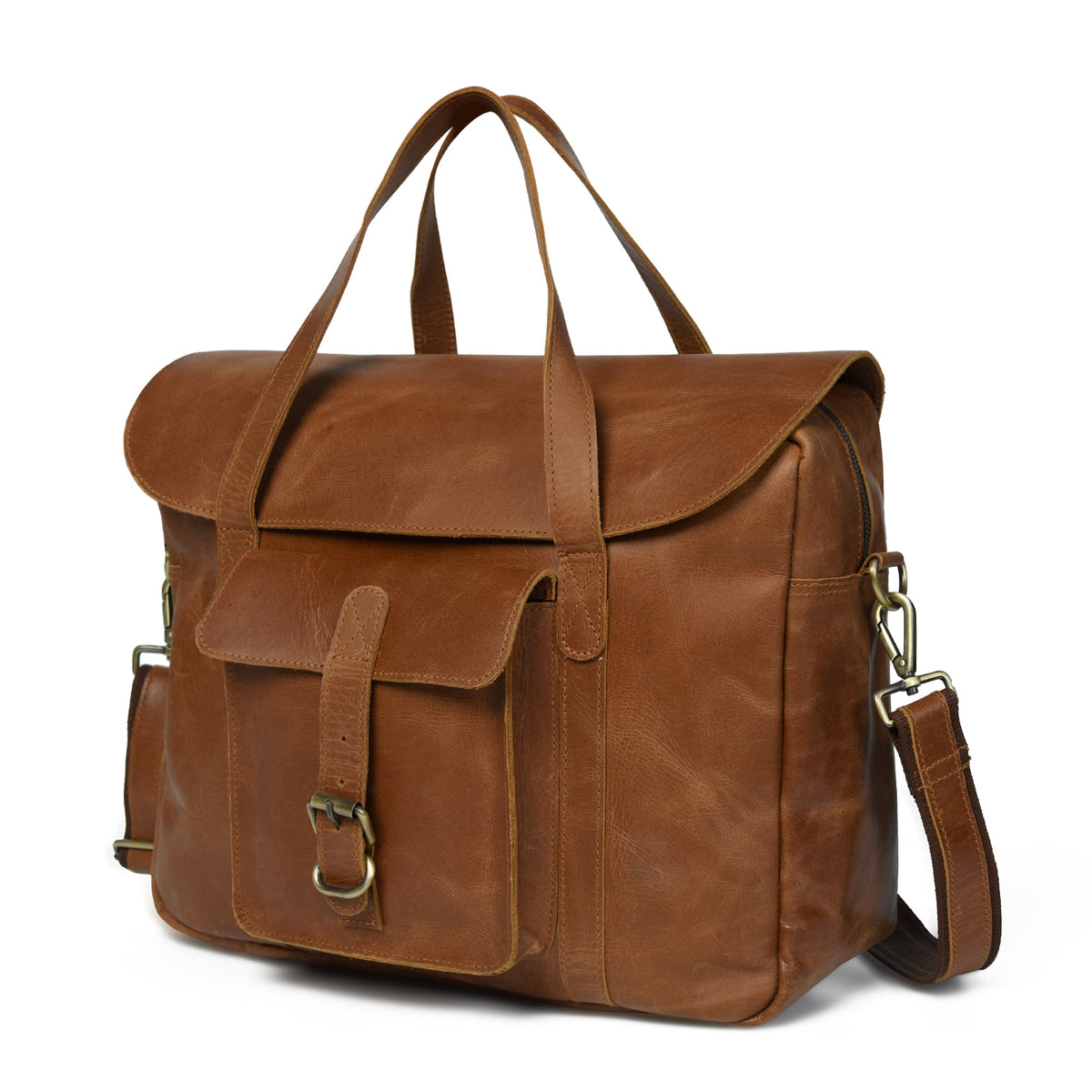 Classy Leather Bags The Oxford Messenger Bag - AVBL MRKT (1)