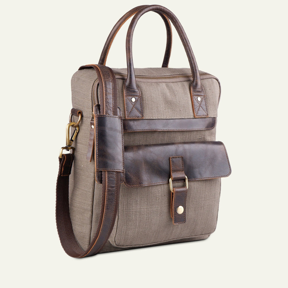 Classy Leather Bags The Parker Canvas - AVBL MRKT (1)