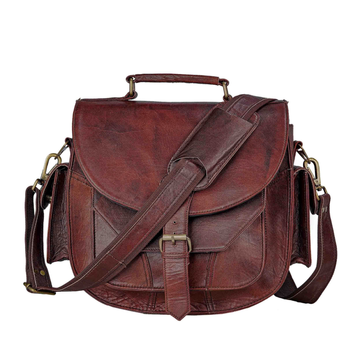 Classy Leather Bags The Philippe Halsman Camera Satchel - AVBL MRKT (1)