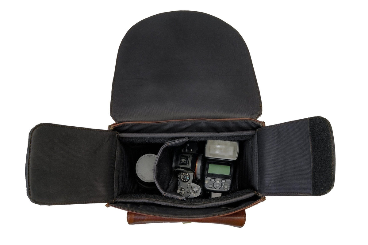 Classy Leather Bags The Philippe Halsman Camera Satchel - AVBL MRKT (4)