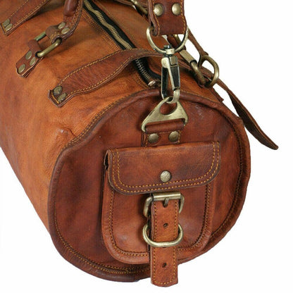 Classy Leather Bags The Porter Duffel - AVBL MRKT (4)