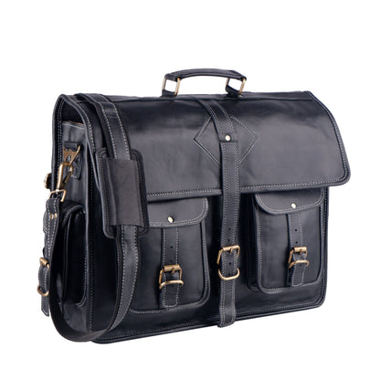 Classy Leather Bags The Retro Black - AVBL MRKT (1)