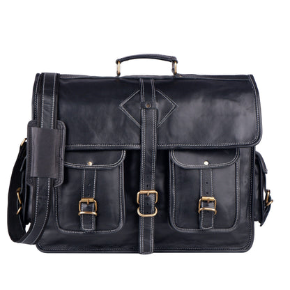 Classy Leather Bags The Retro Black - AVBL MRKT (2)