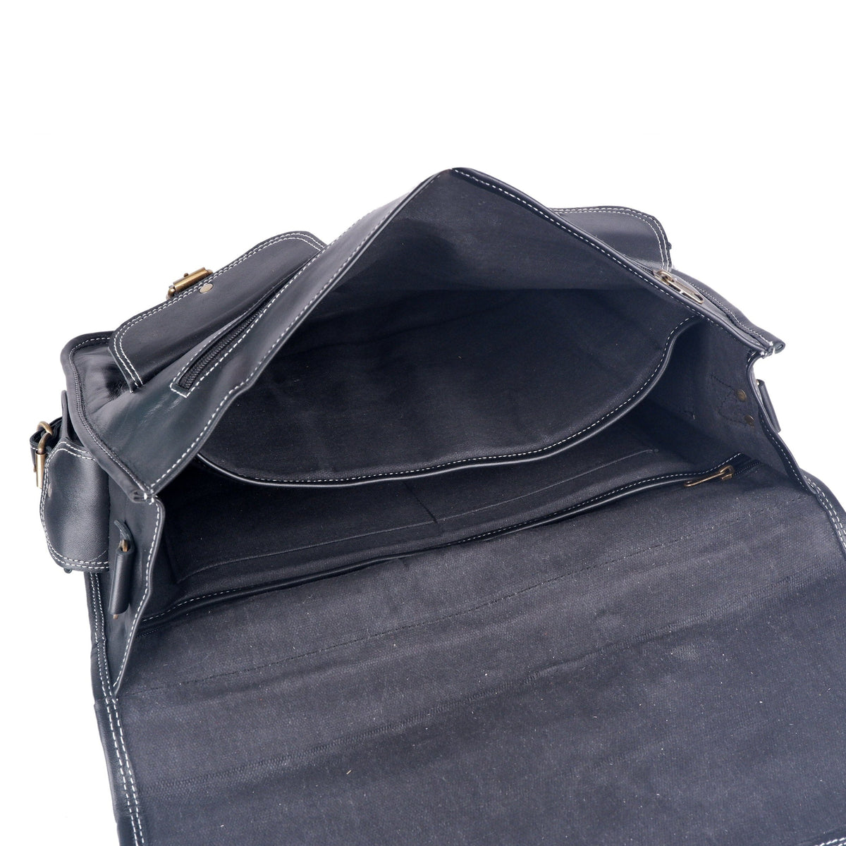 Classy Leather Bags The Retro Black - AVBL MRKT (5)