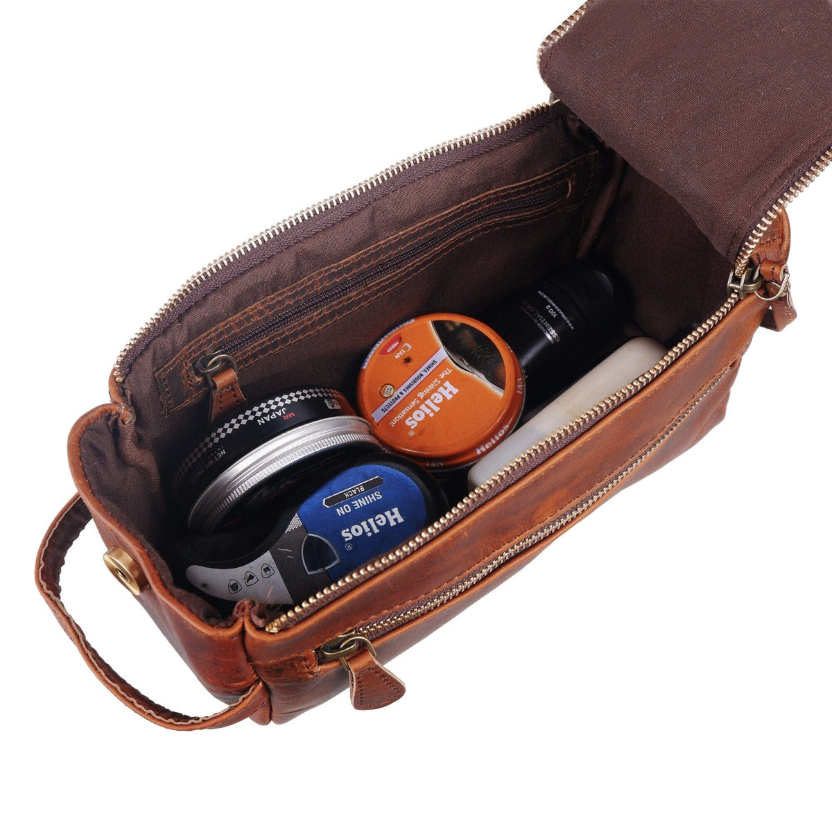Classy Leather Bags The Reuben Travel Dopp Kit - AVBL MRKT (2)