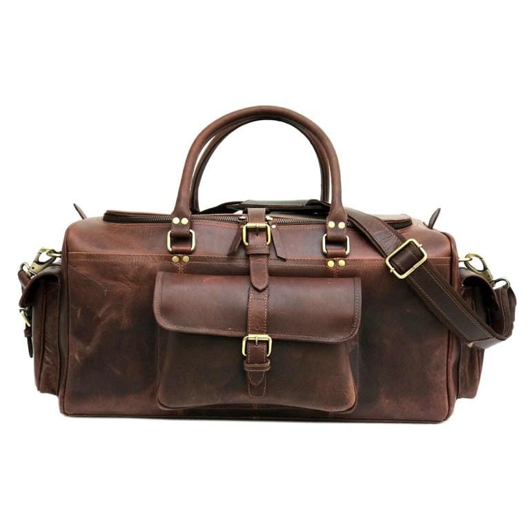 Classy Leather Bags The Richardson Duffle - AVBL MRKT (1)