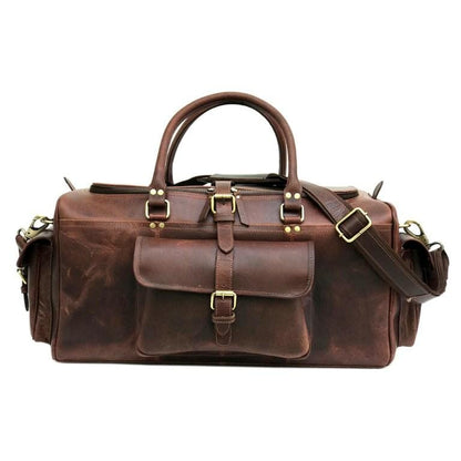 Classy Leather Bags The Richardson Duffle - AVBL MRKT (1)