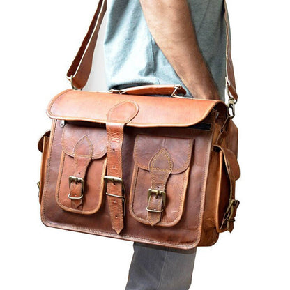 Classy Leather Bags The Robert Capa Camera Messenger - AVBL MRKT (1)