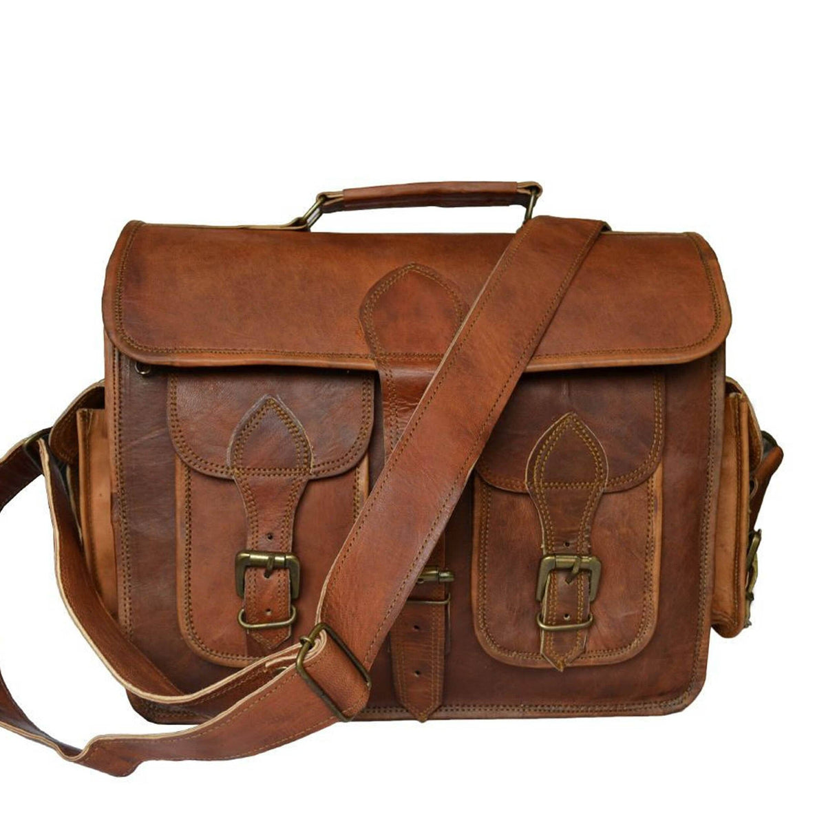Classy Leather Bags The Robert Capa Camera Messenger - AVBL MRKT (2)