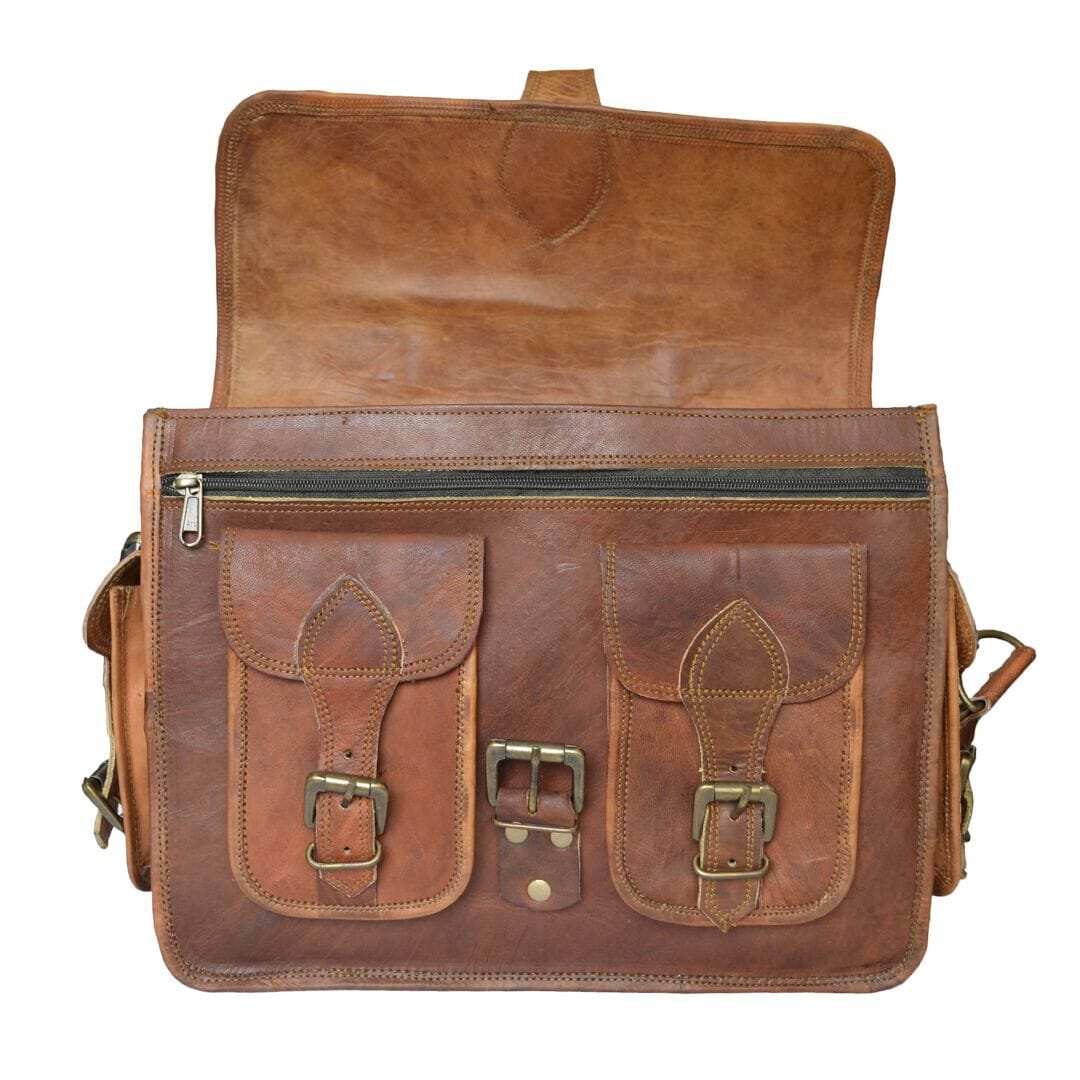 Classy Leather Bags The Robert Capa Camera Messenger - AVBL MRKT (4)