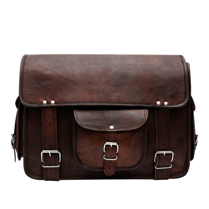 Classy Leather Bags The Rugged Messenger - AVBL MRKT (1)
