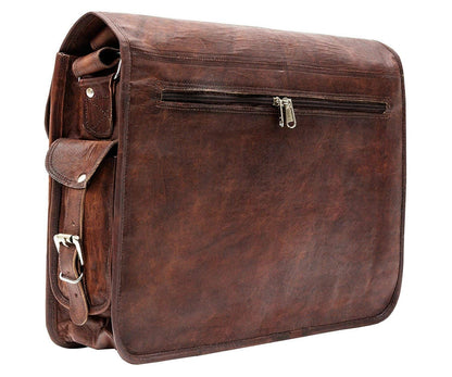 Classy Leather Bags The Rugged Messenger - AVBL MRKT (4)