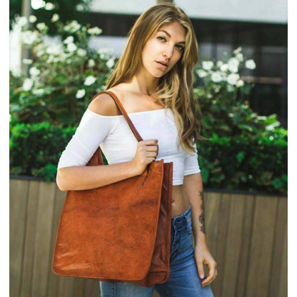 Classy Leather Bags The Shannon Tote - AVBL MRKT (2)