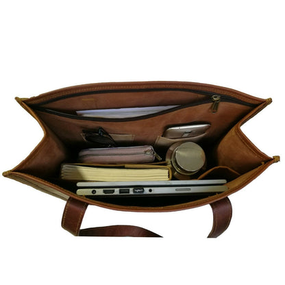 Classy Leather Bags The Shannon Tote - AVBL MRKT (5)
