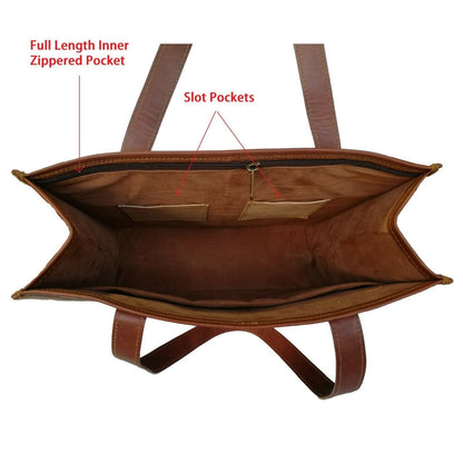 Classy Leather Bags The Shannon Tote - AVBL MRKT (7)