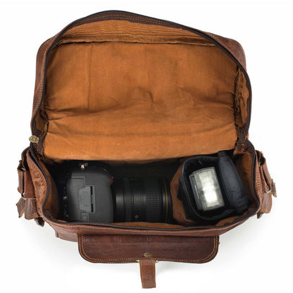 Classy Leather Bags The Simmons Camera Bag - AVBL MRKT (2)