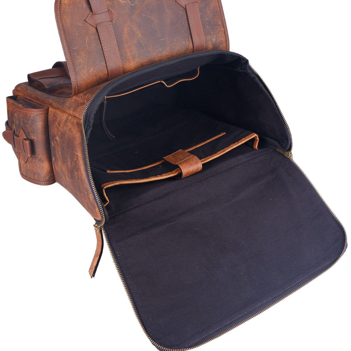 Classy Leather Bags The Solar Flare Backpack - AVBL MRKT (4)