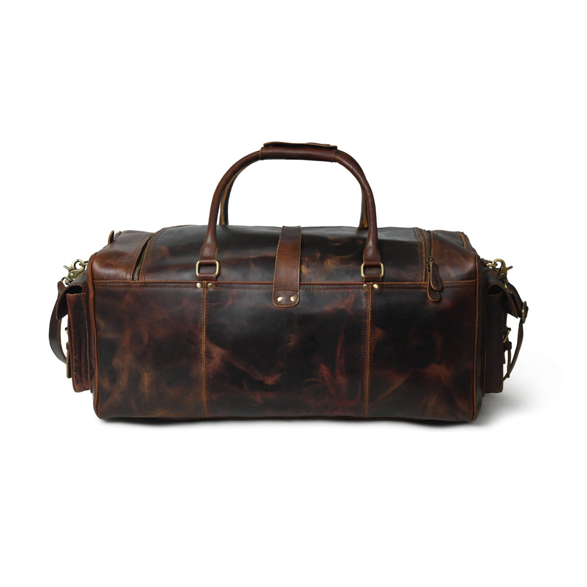 Classy Leather Bags The Stellan Buffalo Duffel - AVBL MRKT (8)