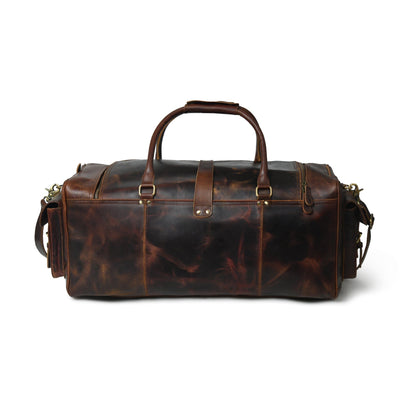 Classy Leather Bags The Stellan Buffalo Duffel - AVBL MRKT (8)
