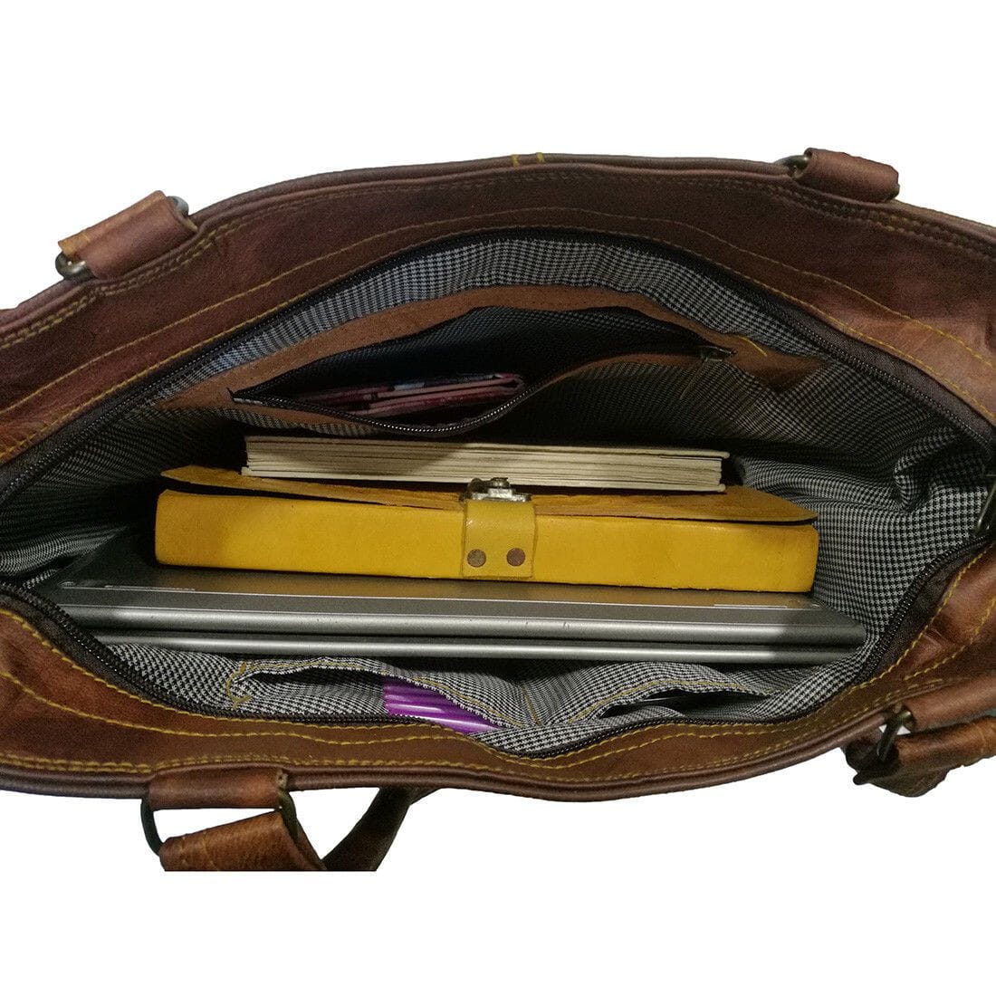Classy Leather Bags The Terry Tote - AVBL MRKT (3)