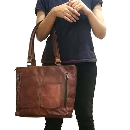 Classy Leather Bags The Terry Tote - AVBL MRKT (6)