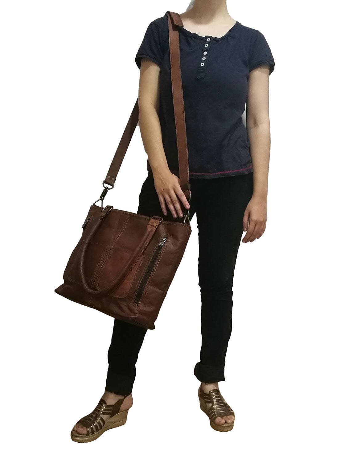 Classy Leather Bags The Terry Tote - AVBL MRKT (8)