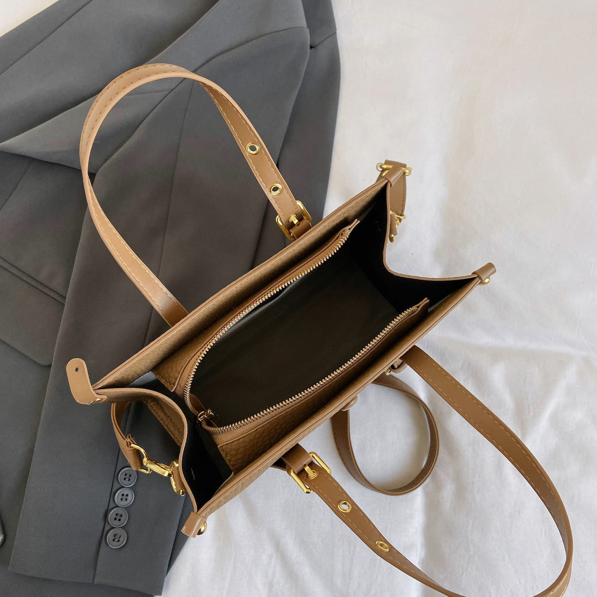 Classy Leather Bags The Vegan Crossbody - AVBL MRKT (3)