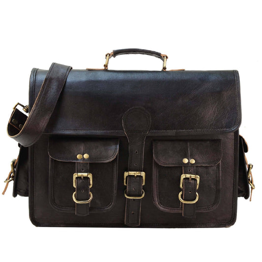 Classy Leather Bags The Vintage Black - AVBL MRKT (1)