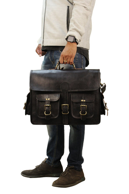 Classy Leather Bags The Vintage Black - AVBL MRKT (2)
