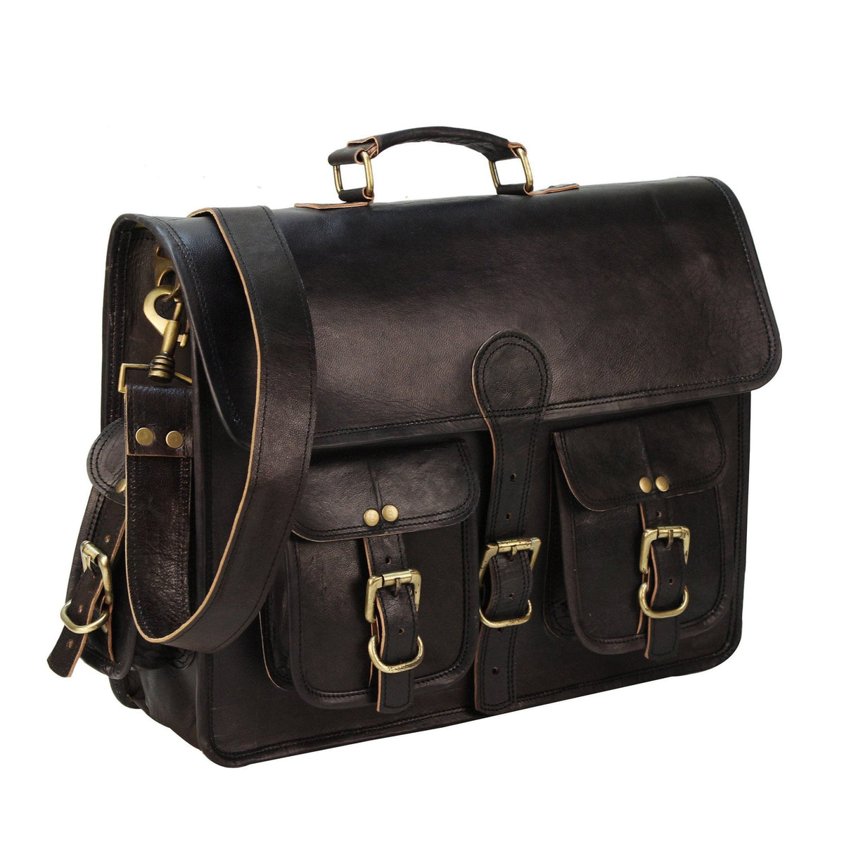 Classy Leather Bags The Vintage Black - AVBL MRKT (3)