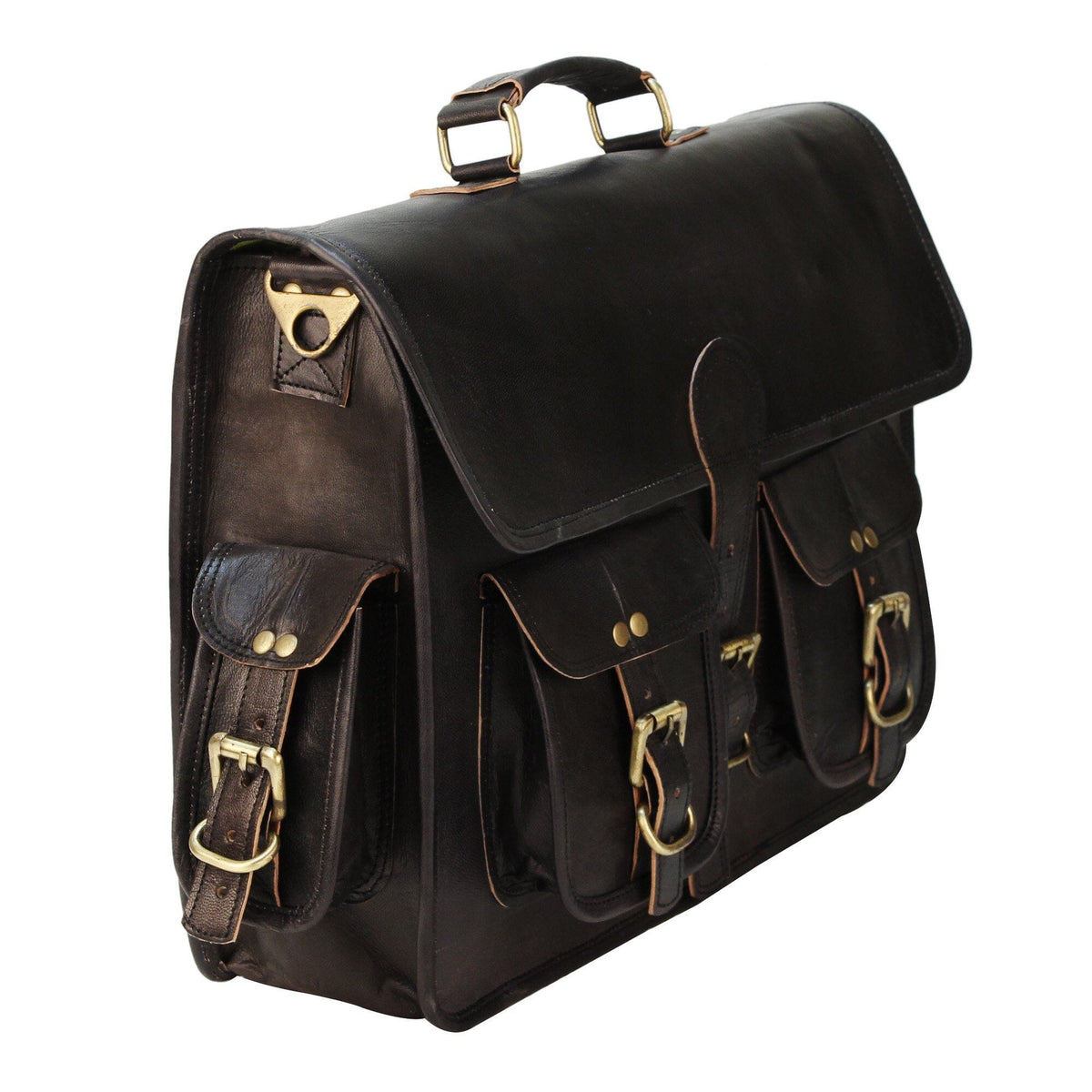 Classy Leather Bags The Vintage Black - AVBL MRKT (5)