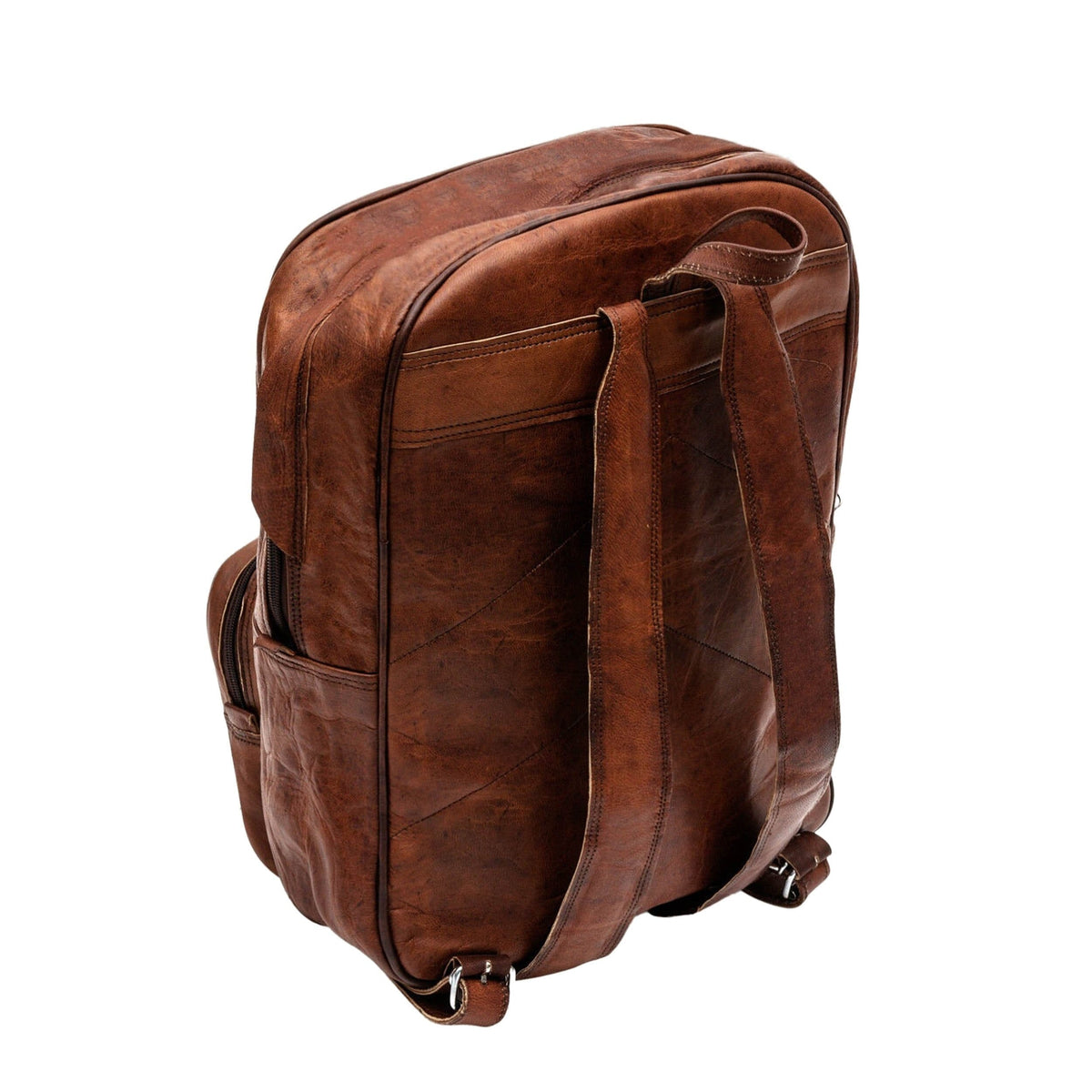 Classy Leather Bags The Vintage Traveller Backpack - AVBL MRKT (4)