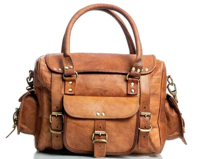 Classy Leather Bags The Walker Tanned - AVBL MRKT (2)