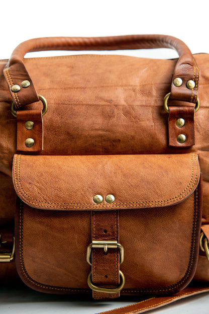 Classy Leather Bags The Walker Tanned - AVBL MRKT (5)