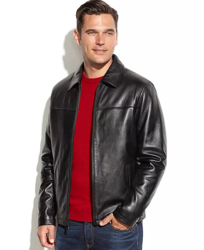 Classy Leather Bags The Wolfman Leather Bomber Jacket - AVBL MRKT (1)