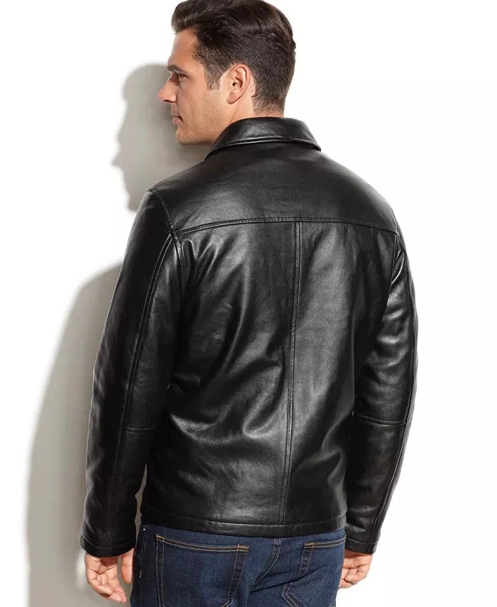 Classy Leather Bags The Wolfman Leather Bomber Jacket - AVBL MRKT (2)