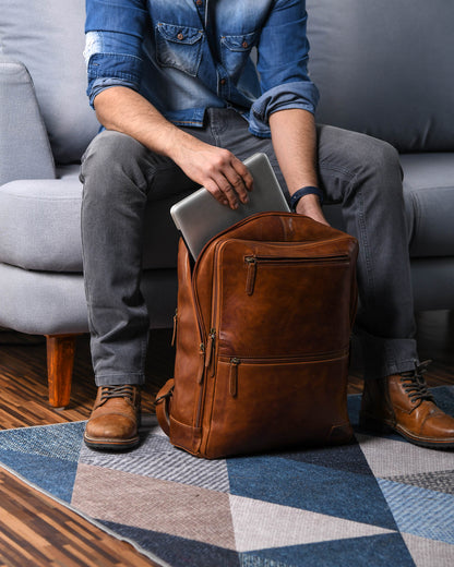Classy Leather Bags Transit Voyager Backpack Pro - AVBL MRKT (2)
