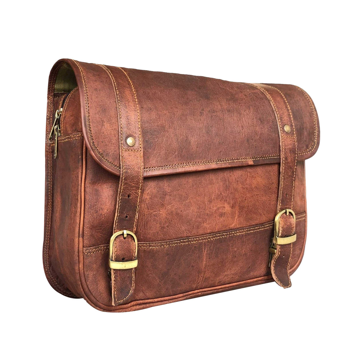 Classy Leather Bags Traveler's Touring Bike Bag - AVBL MRKT (1)